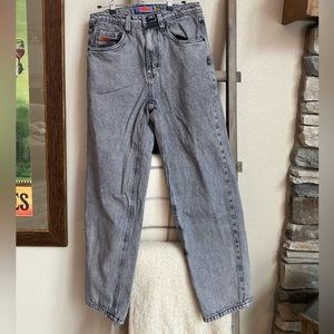 Men’s baggy Empyre jeans, grey wash, size 30